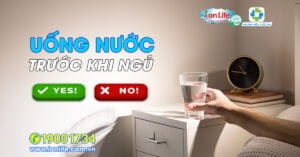 Co nen uong nhieu nuoc khi di ngu 1