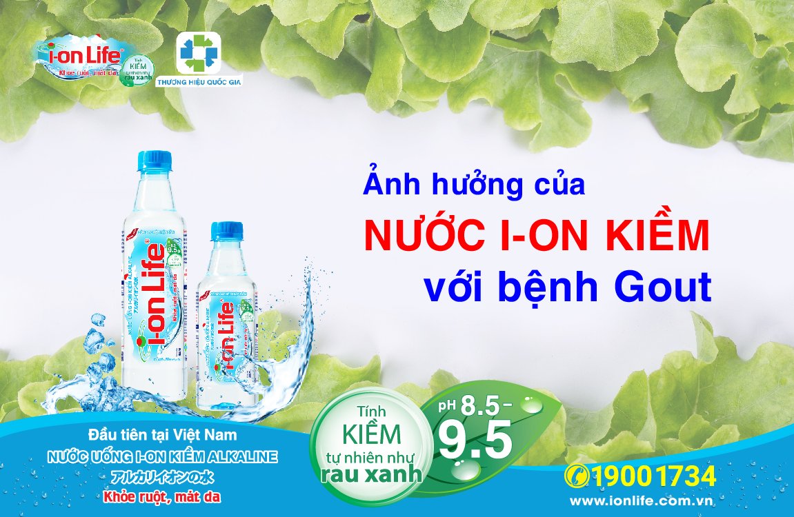 anh huong nuoc ion kiem doi voi nguoi benh gout