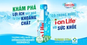 Kham pha loi ich cac khoang chat co trong nuoc ion life Sức khỏe và Đời sống